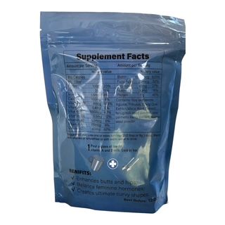 BOOTY CURVE 400 g – Poudre Protéinée 100 % Naturelle pour Galber et Tonifier les Fessiers