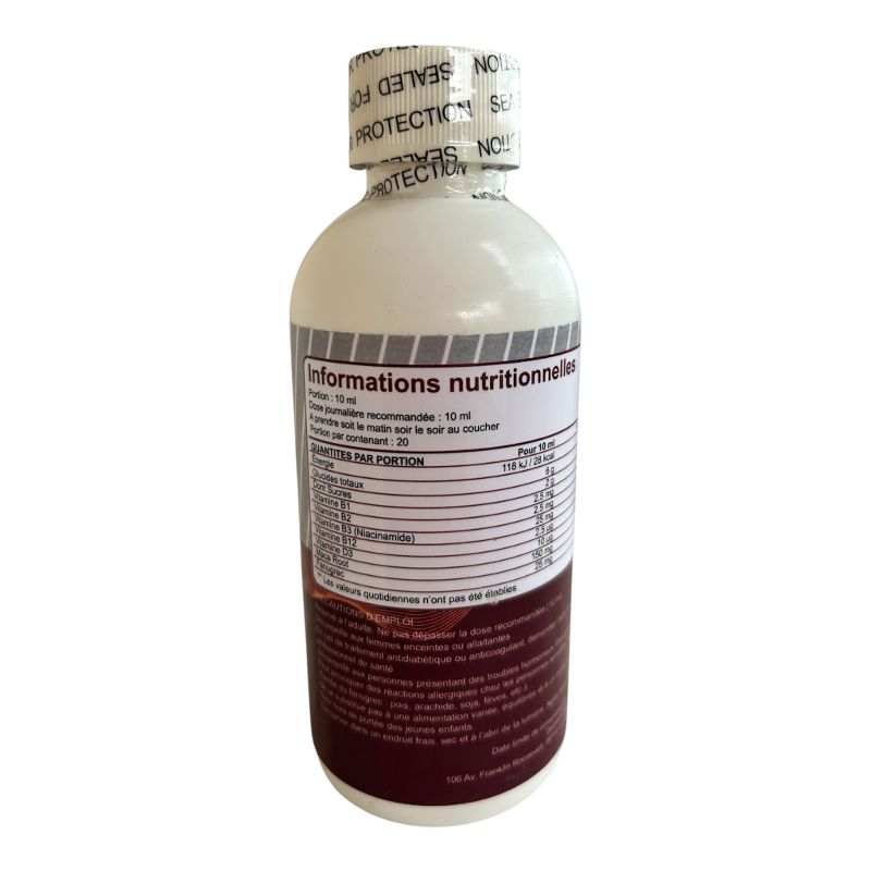SIROP PRISE DE POIDS 200 ml – Maca & Fenugrec