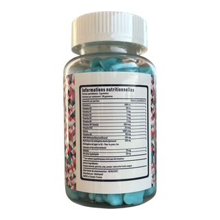 GUMMIES Biotine + Collagène + Kératine + 14 Vitamines – Cheveux, Peau & Ongles