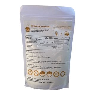 JUS DE CITRON BIO en Poudre 200g – Riche en Vitamine C, Sans OGM, Certifié Bio USDA