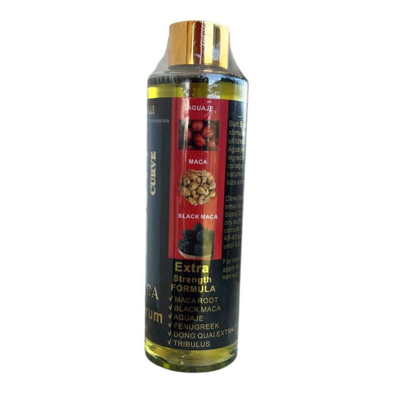 HUILE MACA PLUS BOOTY CURVE – Sublimateur de courbes 100 % naturel