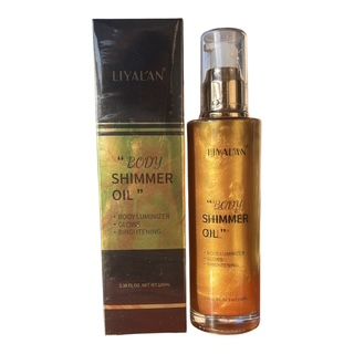 Huile Illuminatrice Corps & Visage 100 ml – Body Shimmer Oil Effet Glow & Teint Lumineux – Illuminateur de Peau Été & Hiver