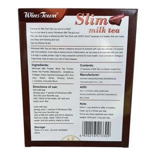SLIM MILK TEA – Goût Chocolat - healthy - minceur - délicieux