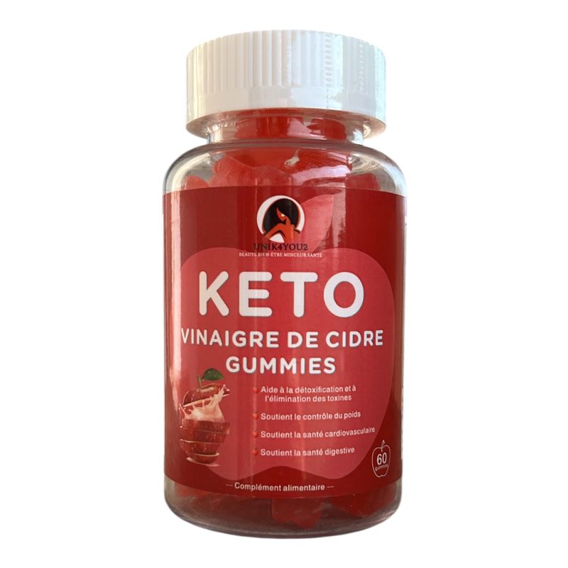 Vinaigre de Cidre Gummies Végan – Digestion, Perte de Poids & Beauté