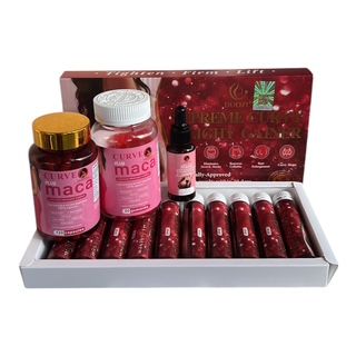 KIT EXCEPTIONNEL Maca Curve | Ampoules Haute Dose pour Courbes & Vitalité Féminine