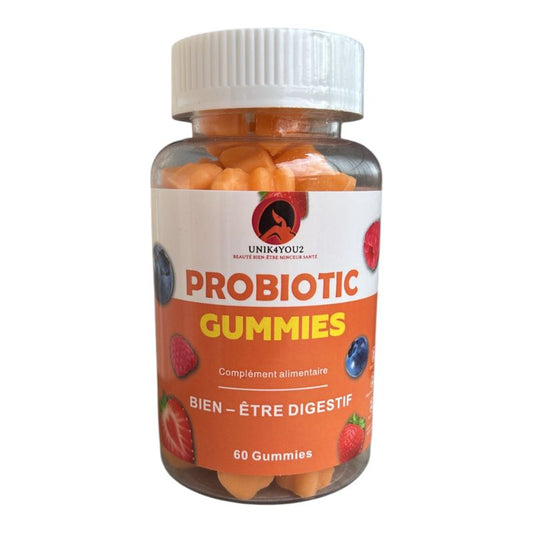 Probiotic Gummies 100 % Naturels – Confort Digestif & Immunité pour Hommes et Femmes