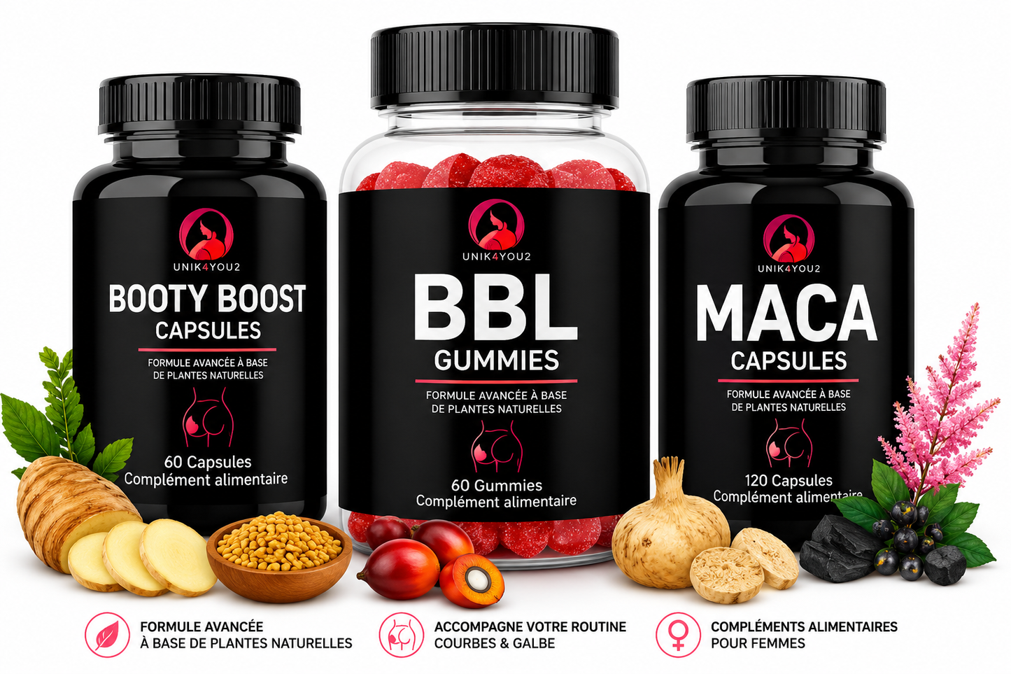KIT BOOTY BOOST 2026 – Performance au Naturel