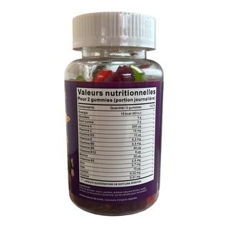 KIDS MULTIVITAMINES Gummies – Vitamines & Minéraux pour Enfants dès 4 ans | Goût Fruité & Coloré