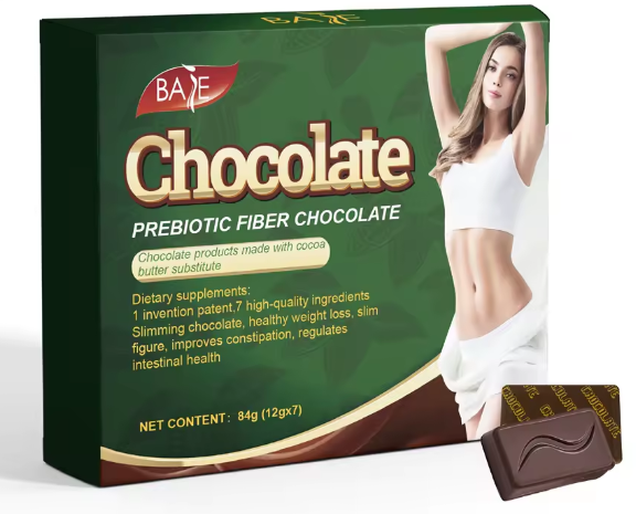 CHOCOLATE Prébiotic Fiber – Chocolat minceur gourmand aux fibres prébiotiques, protéines & collagène marin