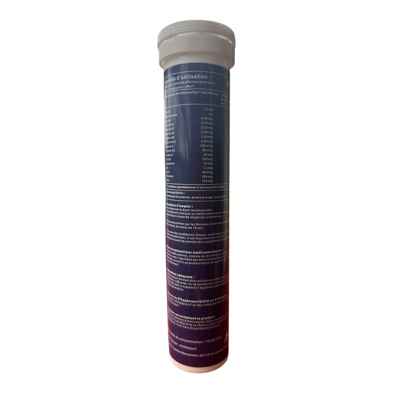 ELECTROLYTES zéro sucre hydratation rapide 20 tablettes