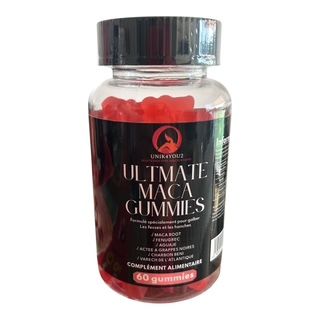 ULTIMATE MACA GUMMIES 7500 MG – La Référence des Gummies Galbe & Courbes Féminines