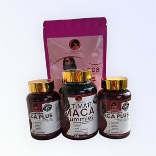 KIT MACA ULTIMATE PLUS – Volume, Courbes & Hormones équilibrées