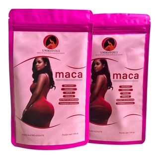 LOT 2 MACA BOOST – Poudre Naturelle pour le Galbe des Fessiers - zéro sucre