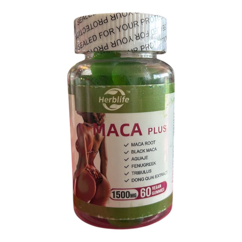 MACA PLUS GUMMIES végan – Maca, Ginseng & Plantes – Routine Courbes & Énergie