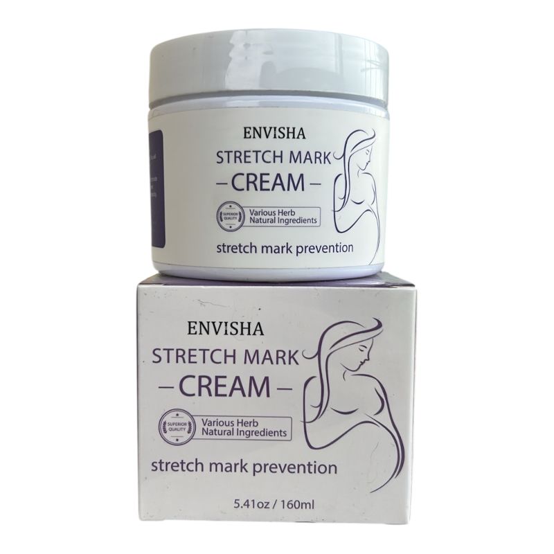 LOT DE 2 – STRETCH MARK CREAM Prévention & Réparation | Crème Anti Vergetures 100% Plantes