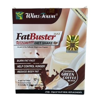 FATBUSTER Ultimate Diet Shake – Chocolat | Substitut de Repas Protéiné 16,4 g + Vitamines