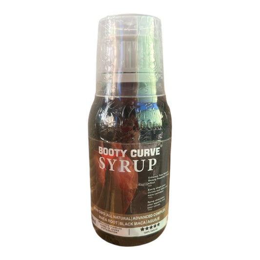 BOOTY CURVE SYRUP – Sirop Gain de Courbes 100 ml | Aguaje, Maca, Fenugrec