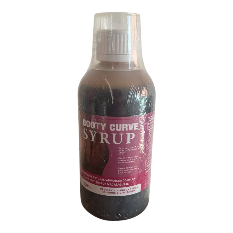 SIROP BOOTY CURVE 250 ML – Volume & Courbes Naturelles