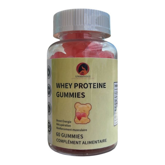 WHEY PROTEINE GUMMIES La puissance des protéines dans une gomme